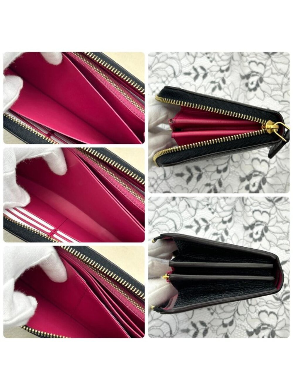 ★SOLD★ Louis Vuitton Portefeuille Comet Noir Black Wallet - Picture 8 of 9